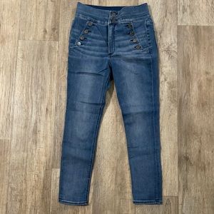 Express Denim Perfect Ankle Legging High Rise Sz10